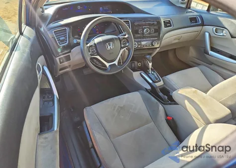 2013 Honda Civic Ex z USA, uszkodzony, nr VIN 2HGFG3B83DH520271